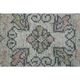 Vintage Turkish Hand-Knotted Wool Cotton Pink Runner Rug 84x281