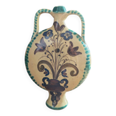 Ancient gourd vase in Hungarian art ceramic