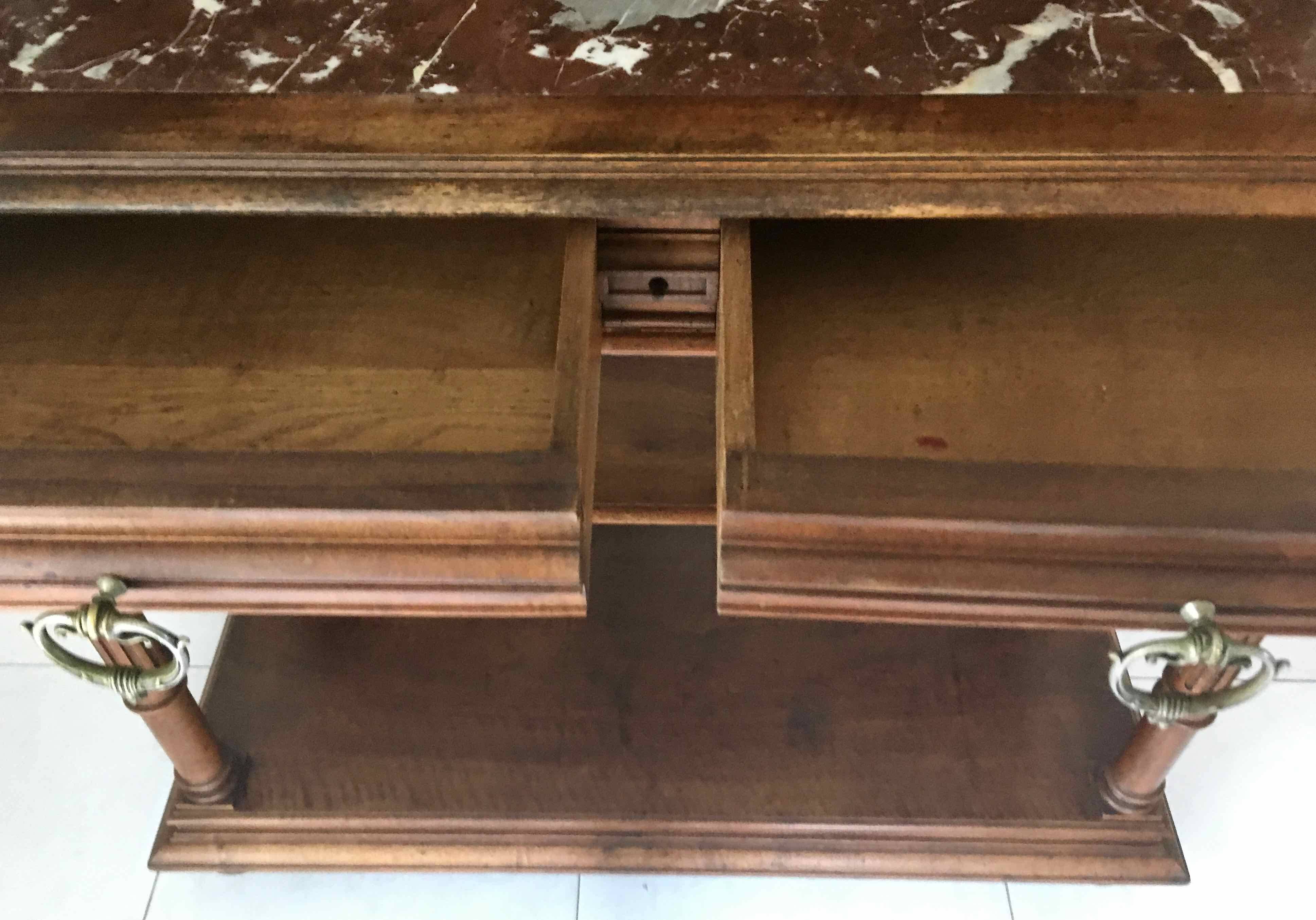 Restaurant serving console early 20th century