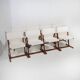 Eight “Nina and Santa Maria” chairs by Piero de Martini for Cassina, 1970s