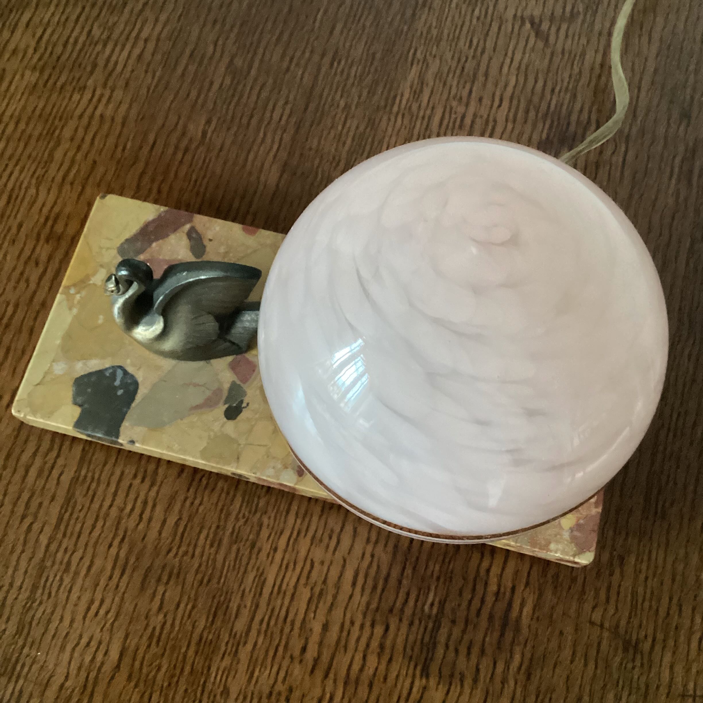 Art Deco bedside lamp