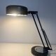 Vintage 1950s industrial black desk lamp - 35 cm