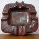 Brutalist ceramic ashtray, 1940s