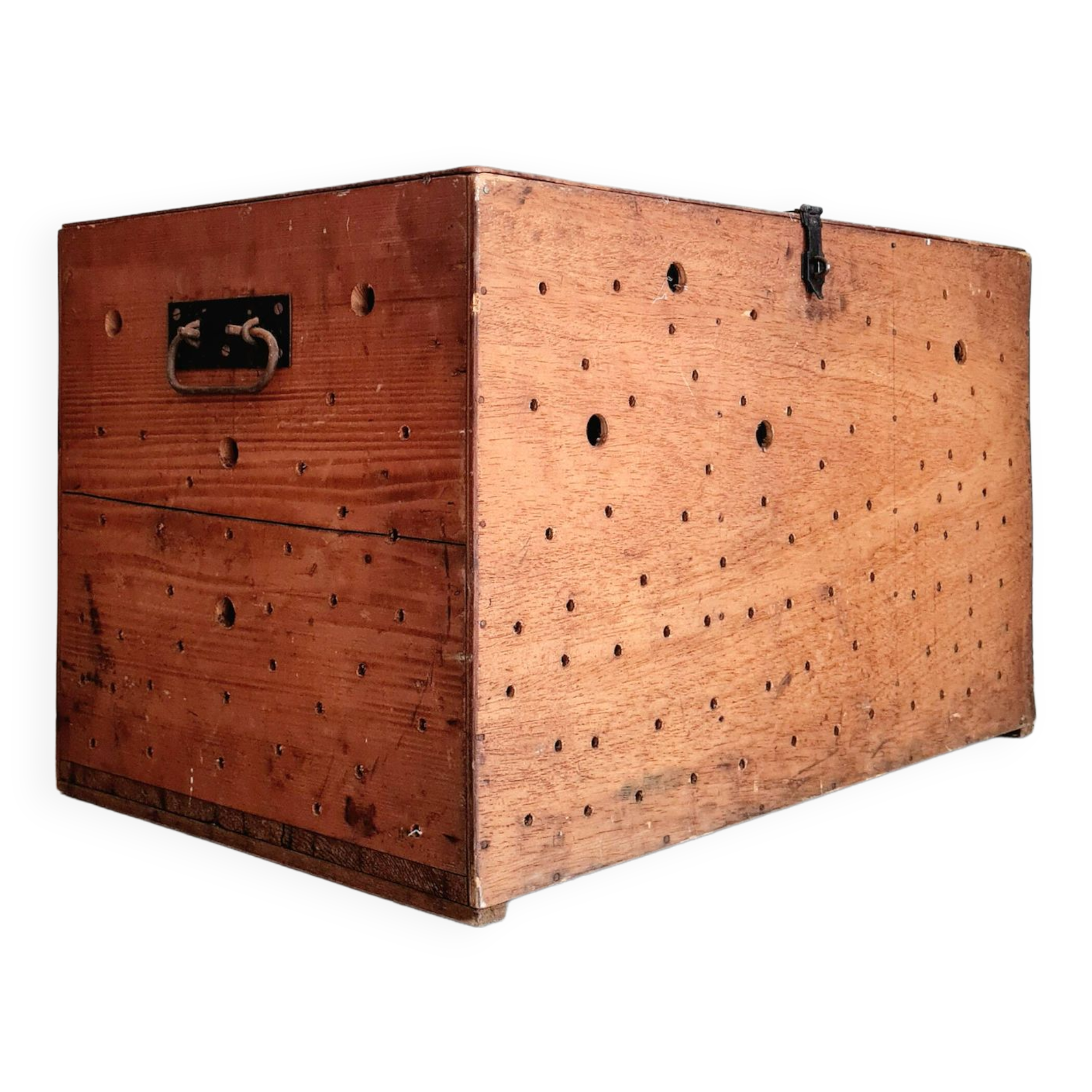 Old wooden trunk - chest