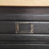 Petit meuble vintage noir