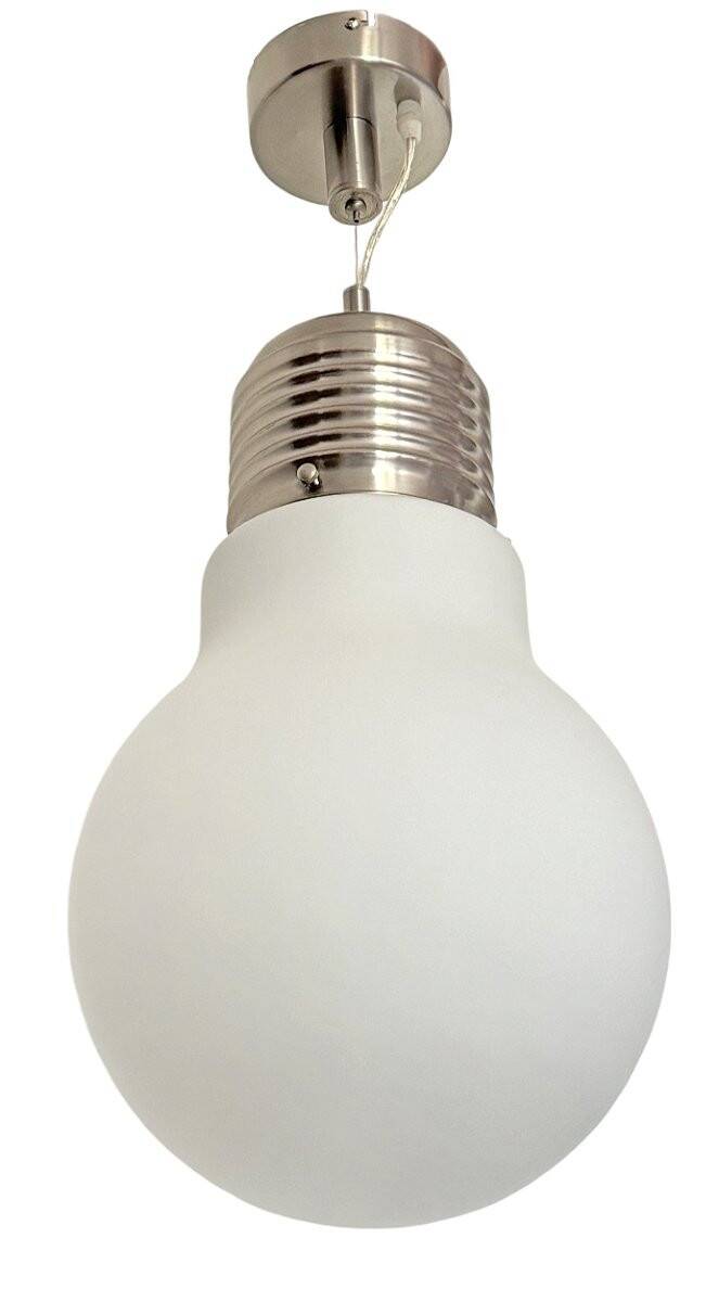 Giant suspension bulb by Agemob International from the 1980s.