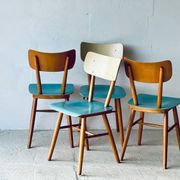 Chaises Birtro de Ton, années 1960.