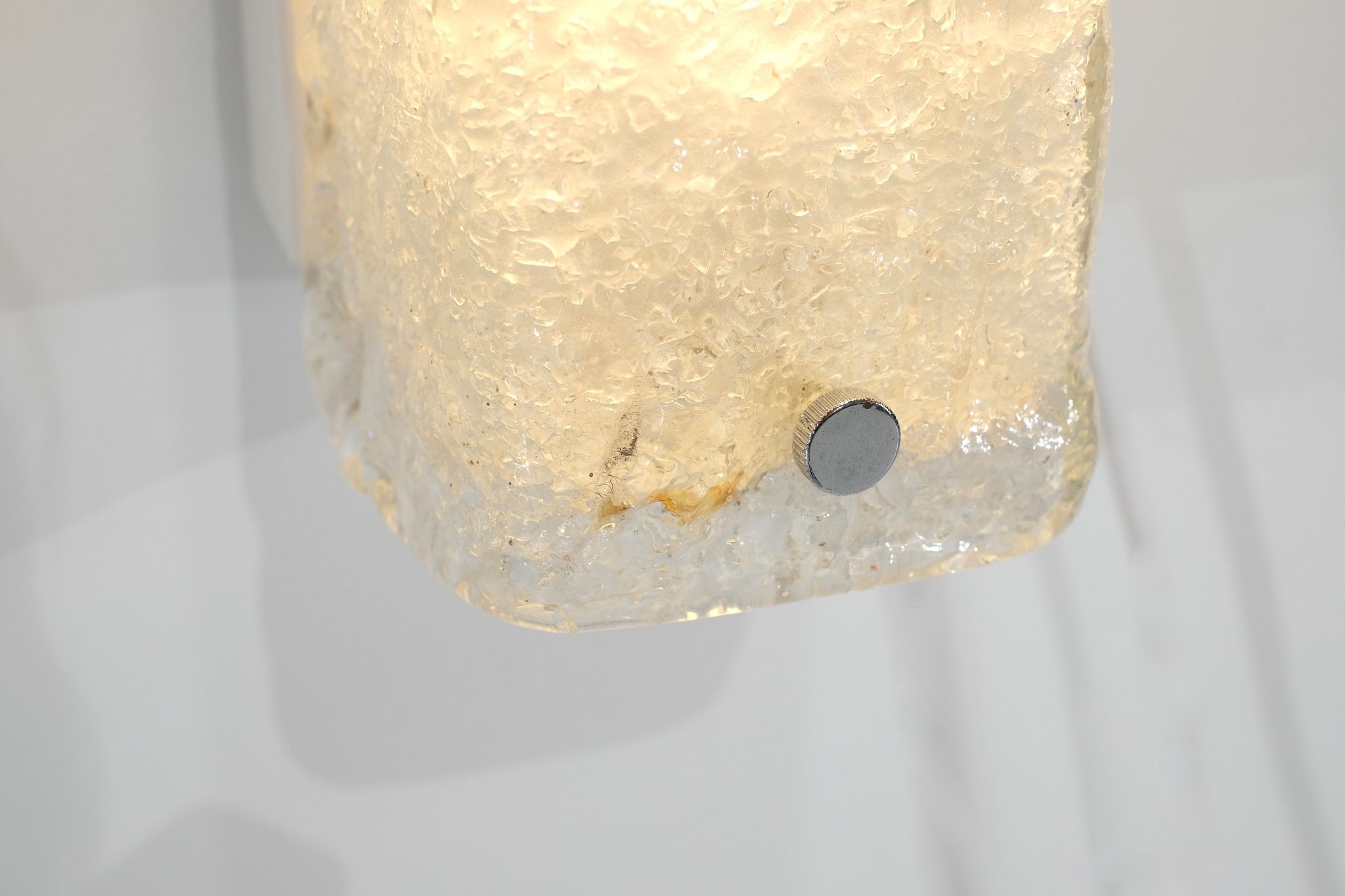 Large wall lamp in Murano glass, Italy, 1970s.