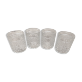 4 glasses with Whisky