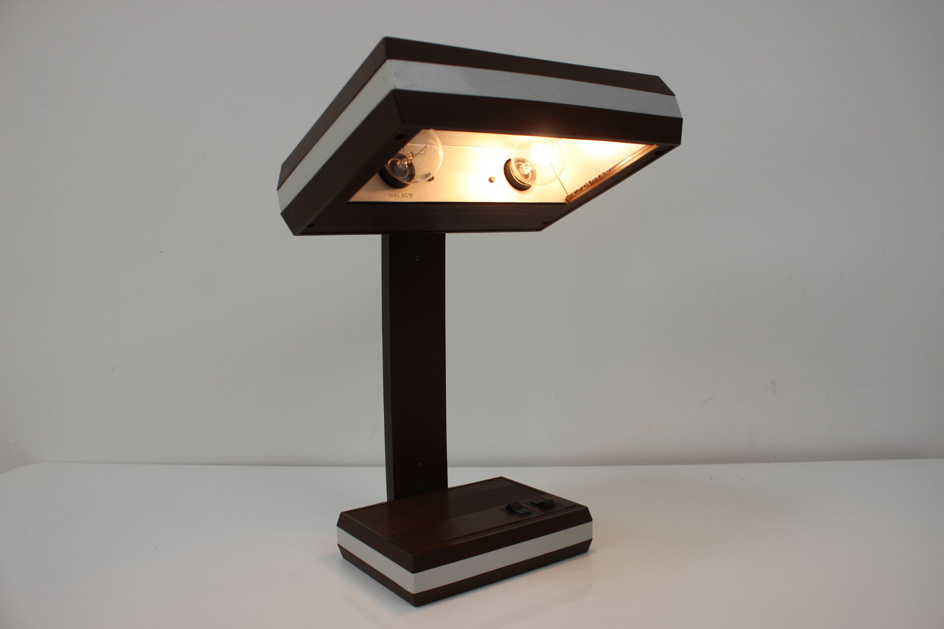 Adjustable table lamp, Polam, 1970