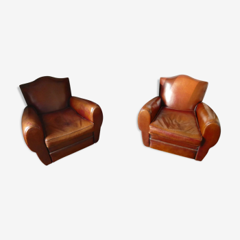 Pair of club armchairs 1920