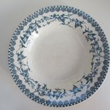 Assiette terre de fer H.B et Cie