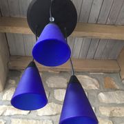 Suspension in frosted glass