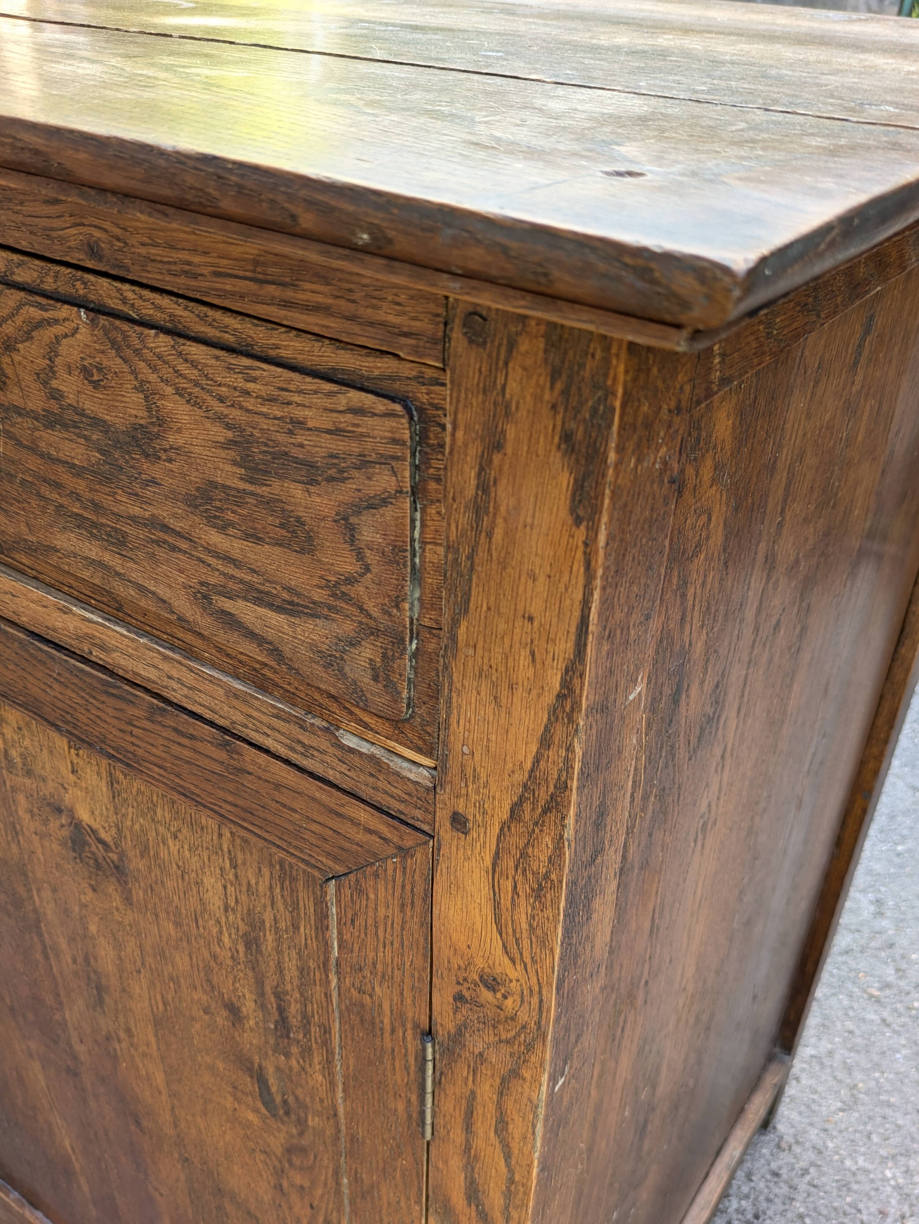 Rustic French buffet before 1900