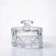Small cut crystal jewellery box, Czechoslovakia, vintage 1980-2000