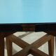 Formica and wooden stool