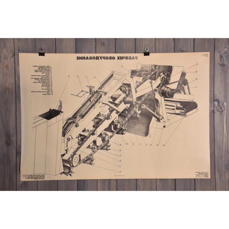 Double sided educational print