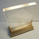 Lampe de bureau doré de Maison Jansen 1970