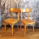 Pair of bistro chairs 1950