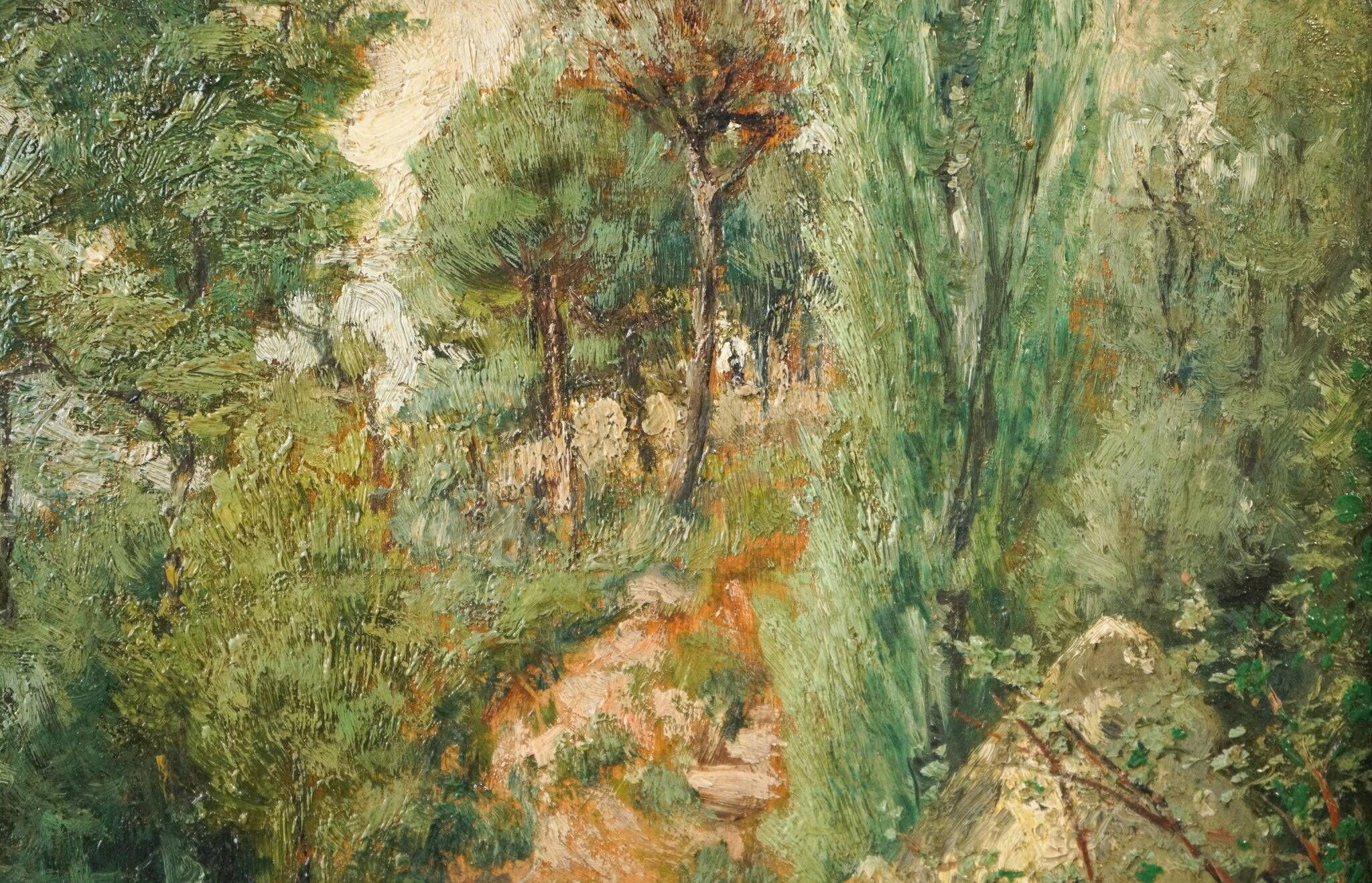 ARZAVE BARNÉS, JOAN - Treescape Oil Study