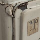 Metal medicine cabinet mirror