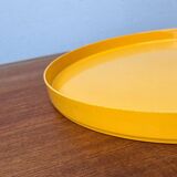 Yellow Melamine Plateau, Space Era, Mid-Century Swedish, 1960s