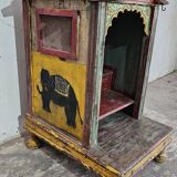 Ancien autel à offrandes en teck birman