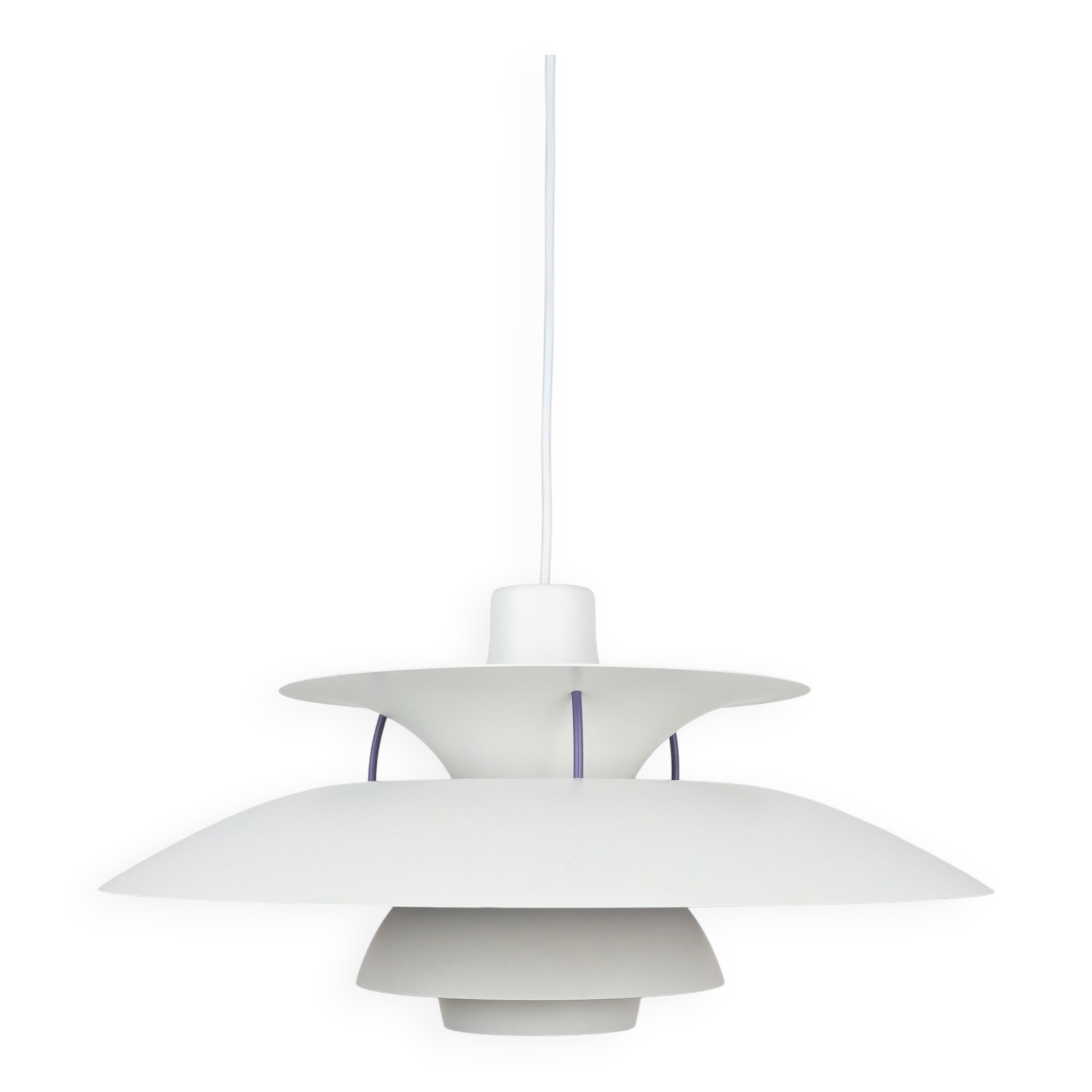 Danish vintage pendant lamp PH 5 by Poul Henningsen, Louis Poulsen, 1958
