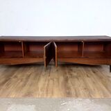 Scandinavian teak and rosewood sideboard
