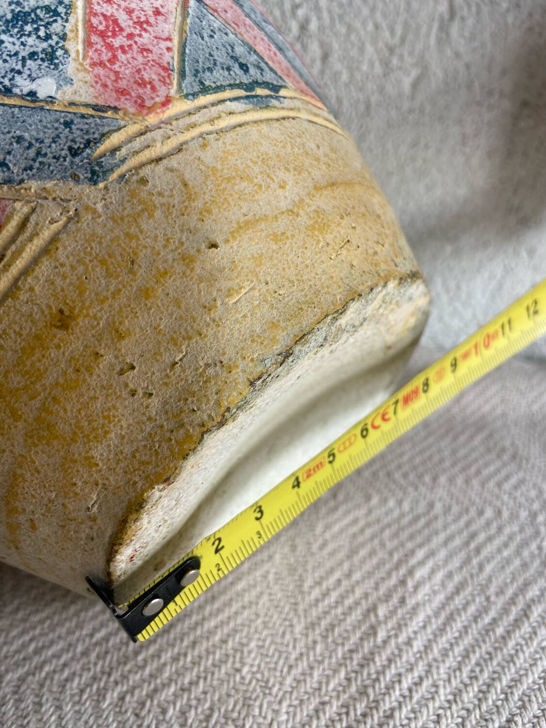 Colorful ethnic vase