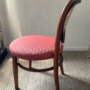 Chaise bistrot cannée enfant vintage