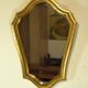 Golden mirror 39 x 28 cm