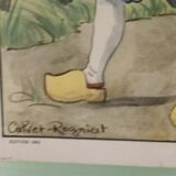 Rectangular educational poster, Brittany