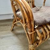 Child's rattan armchair