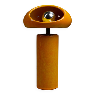 Vintage ceramic space-age lamp