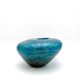 Masterpiece Murano: Lagoon Blue & 24K Gold Pebble Vase