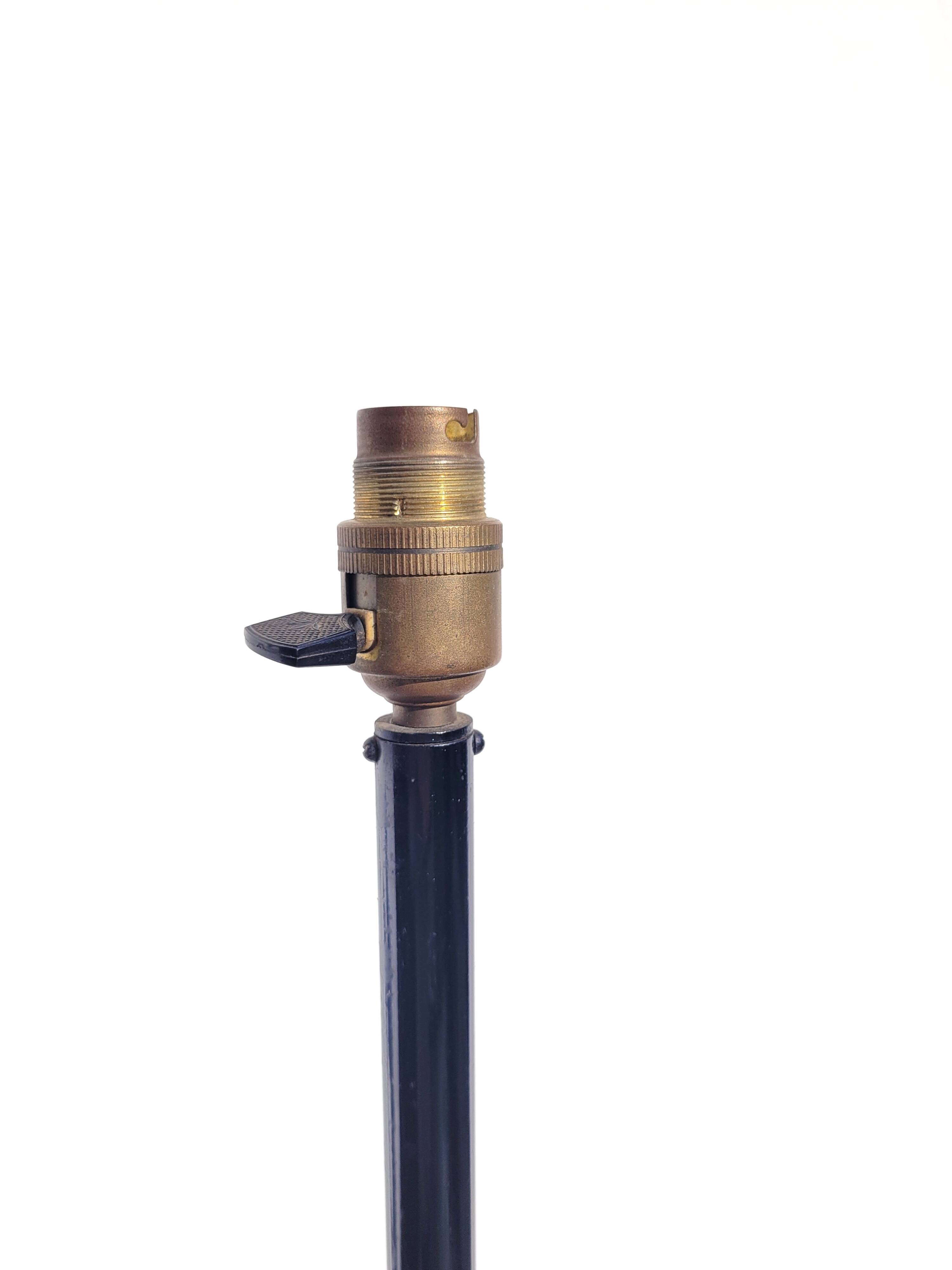 Brass lamp base or floor lamp circa 1950