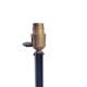 Brass lamp base or floor lamp circa 1950