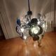 Lustre vintage 70, Oscar Torlasco , 9 feux