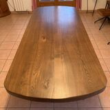 Solid elm table