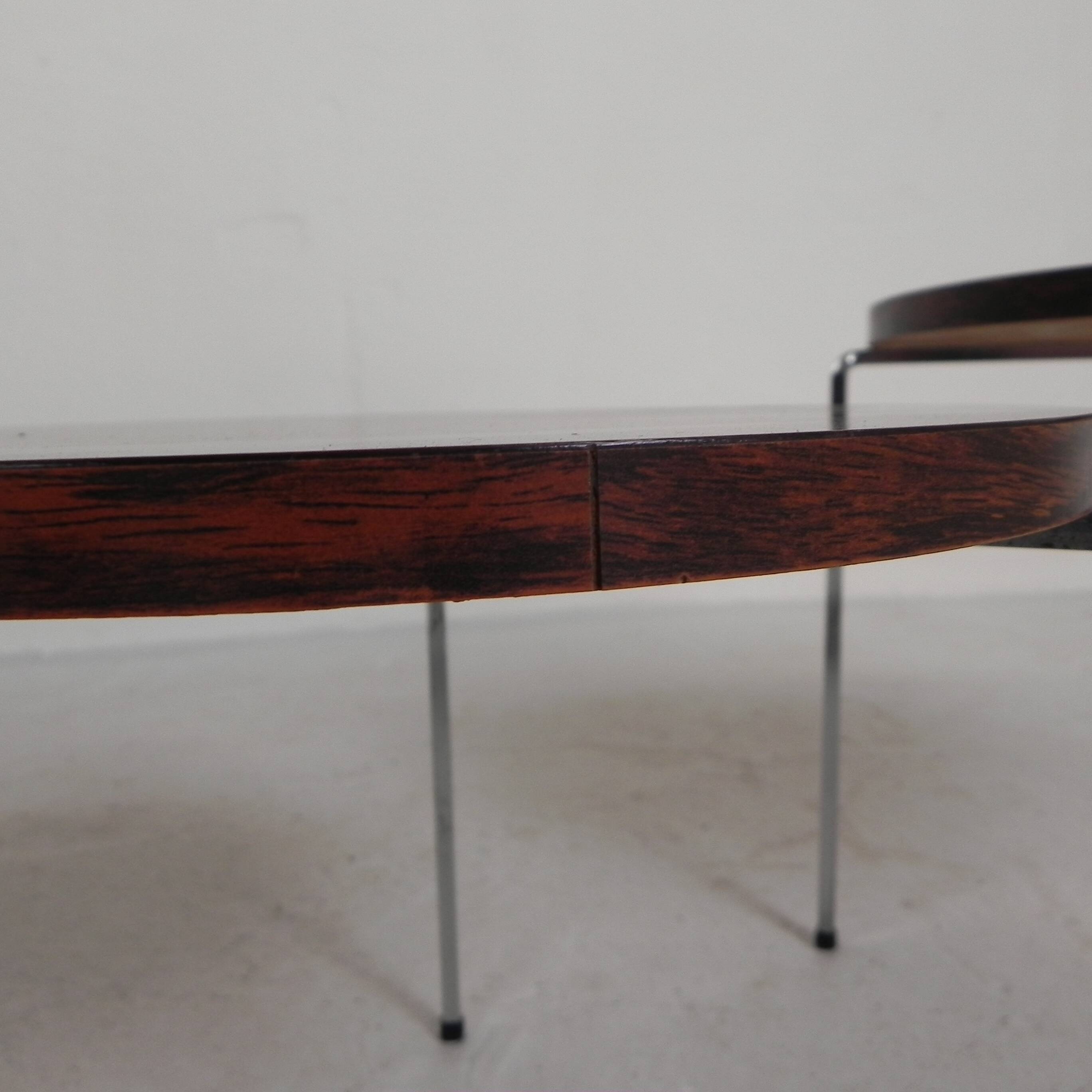 Set of 3 side tables, nesting tables Vaza Roden, 1960s.