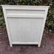Vintage white sideboard with 2 doors and 2 drawers
