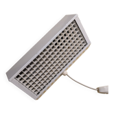 White Elidus bedside lamps in metal, designed by Hans-Agne Jakobsson.