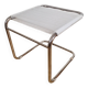 Tabouret Knoll par Andre Dupre Acier Tubulaire