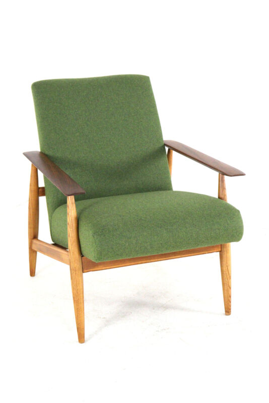 Vintage chair 'Bedemsvaart' - easy chair new upholstery mid century design