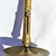 Antique brass candle holder