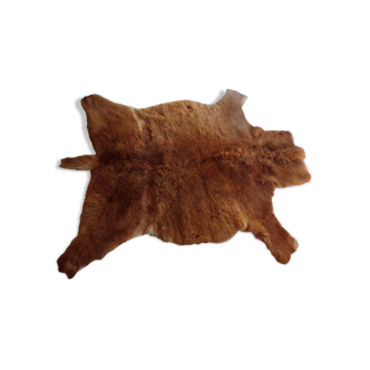Tanned calf skin