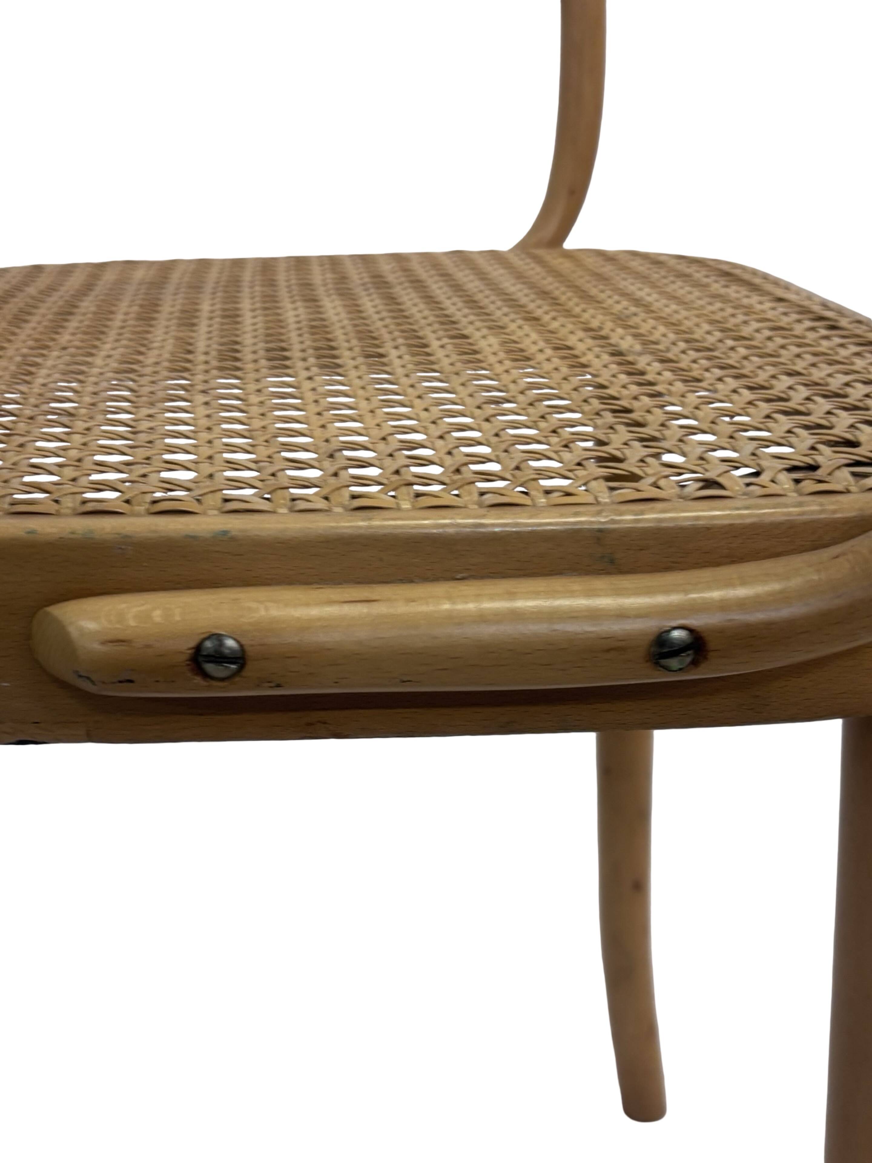 Chaise vintage modèle 811 / Chaise de Prague par Josef Hoffmann pour Ligna FMG 1950