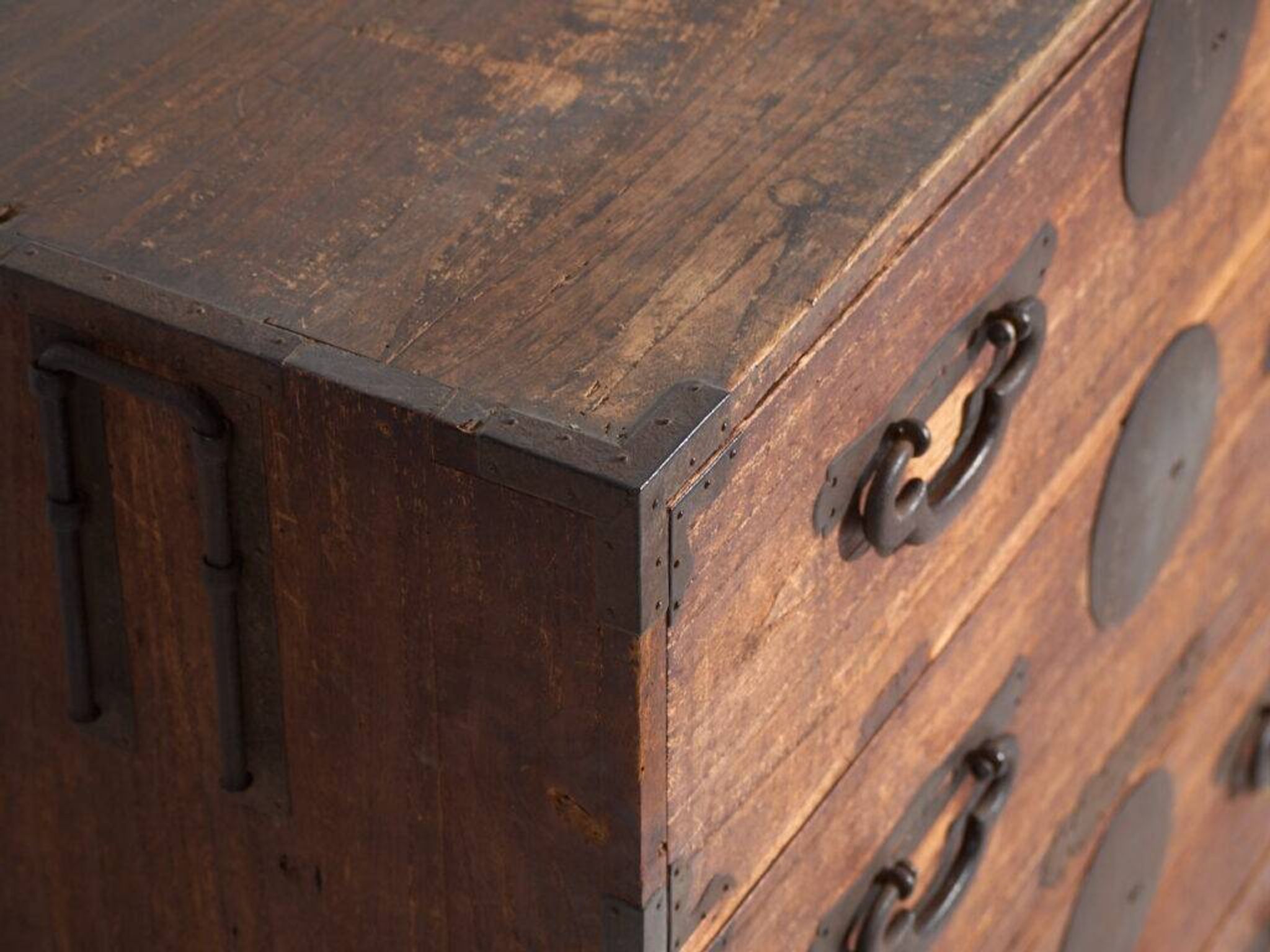 Coffre de rangement ancien – période Meiji / Taishō (c.1868-1926) #41