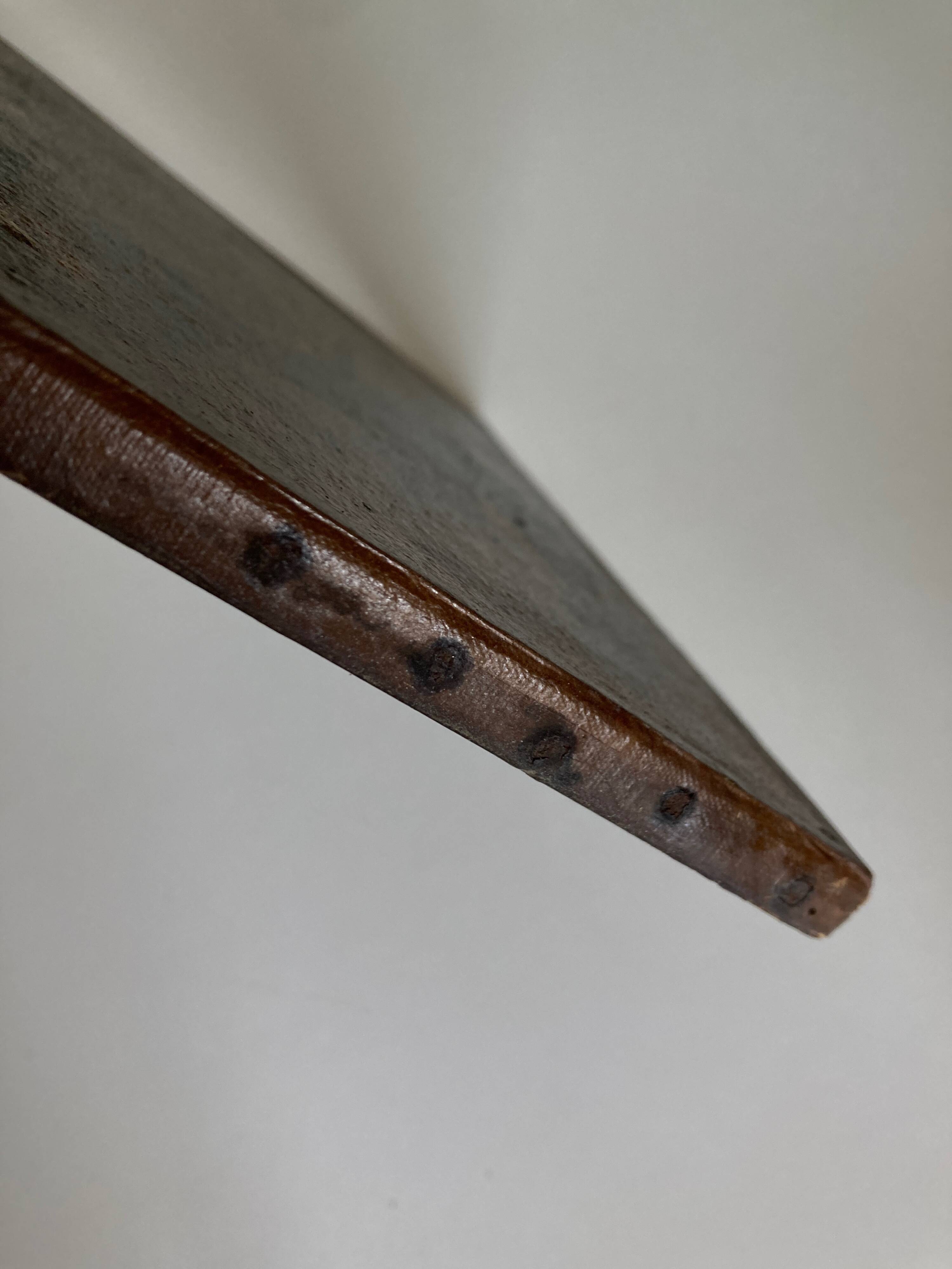 Portrait on the farm goats in the meadow 19th oil on canvas